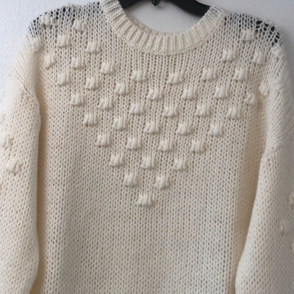 Abound Textured Crew Neck Knit Sweater Size L - Picture 4 of 9